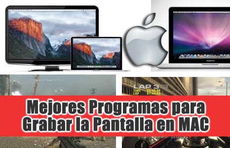 Mejores Programas para Grabar la pantalla de Mac con Vídeo y Audio