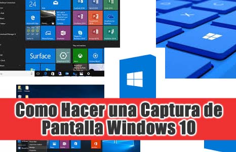 Captura de Pantalla en Windows 10 en un Ordenador Portatil o PC de Sobremesa