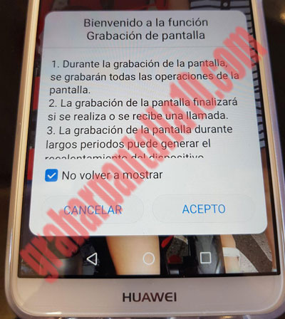 aviso-grabacion-pantalla-huawei-p-smart