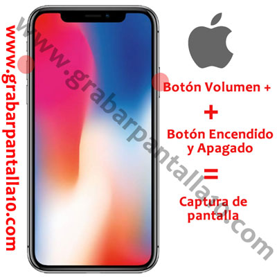 Como hacer una captura de pantalla en un iPhone XR, 6, XS, 7, 8, XS Max