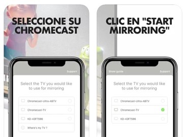 Duplicar pantalla Chromecast iPhone