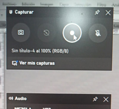 Grabar pantalla portátil Huawei Matebook